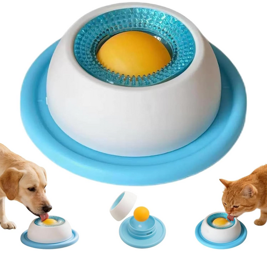 Comedero para mascotas para reducir el estrés.